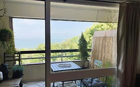 Aux Flots Bleus avec balcon et vue sur mer